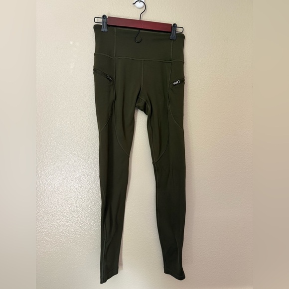LULULEMON Fleece Lined Leggings - Picture 1 of 8